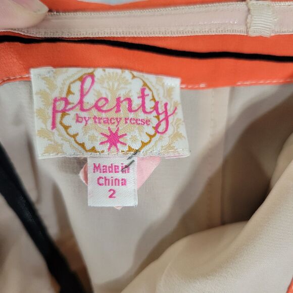 Plenty by Tracy Reese Silk Sundress Size 2 Rainbow Striped Strapless Colorful - Picture 3 of 13